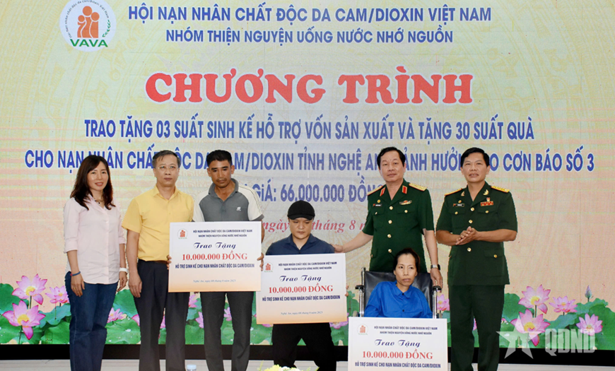 65 năm thảm họa da cam ở Việt Nam (10-8-1961 / 10-8-2026): Lan tỏa nghĩa t&igrave;nh, xoa dịu nỗi đau da cam