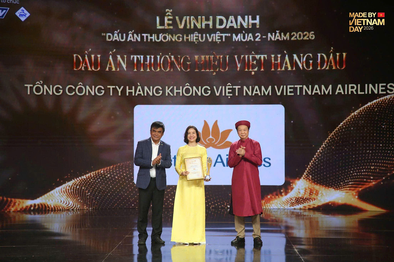 Vietnam Airlines được vinh danh 