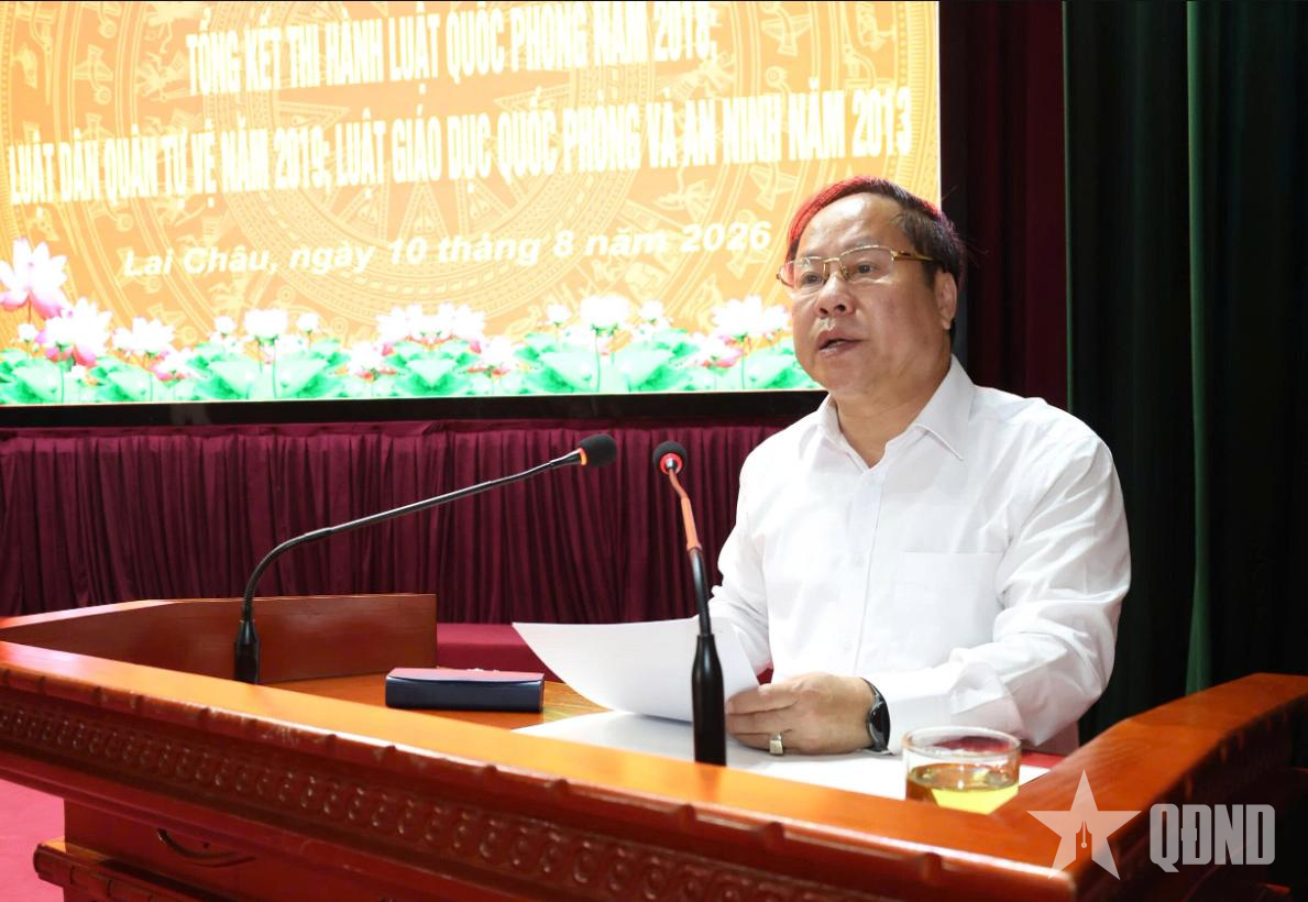 Lai Châu đạt nhiều kết quả trong thực hiện công tác quốc phòng, quân sự địa phương

