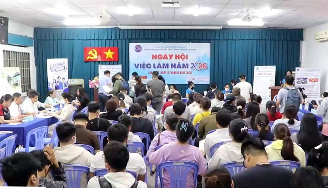 Gần 12.000 cơ hội việc làm cho người lao động tại TP Hồ Chí Minh

