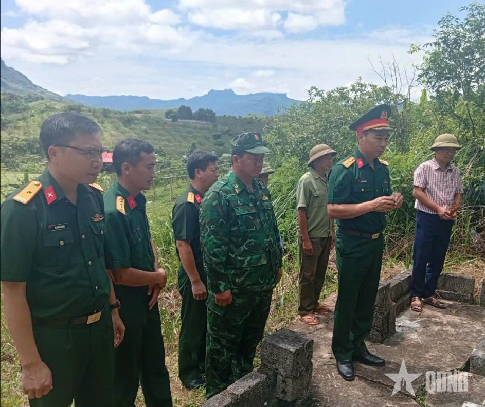 Sơn La khảo sát, xác minh thông tin mộ liệt sĩ tại xã Chiềng Sơn
