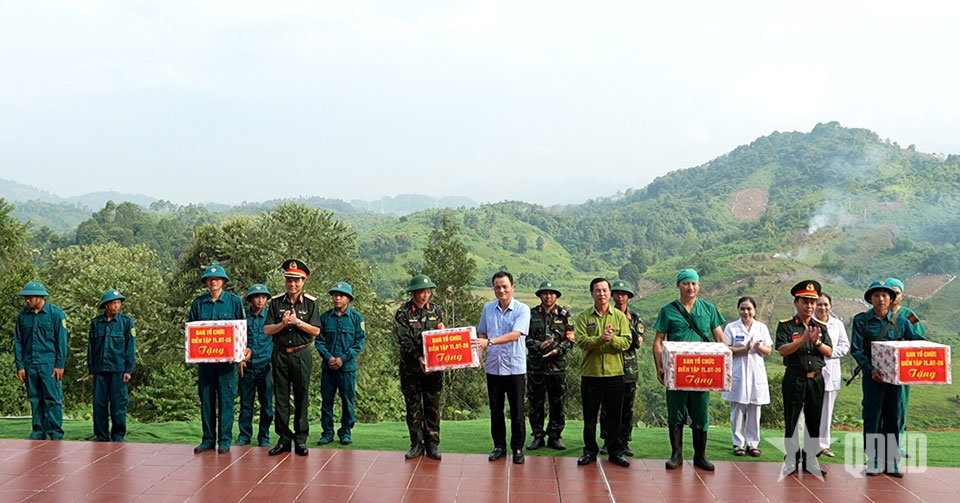 Lào Cai: Xã Tằng Loỏng hoàn thành xuất sắc nhiệm vụ diễn tập