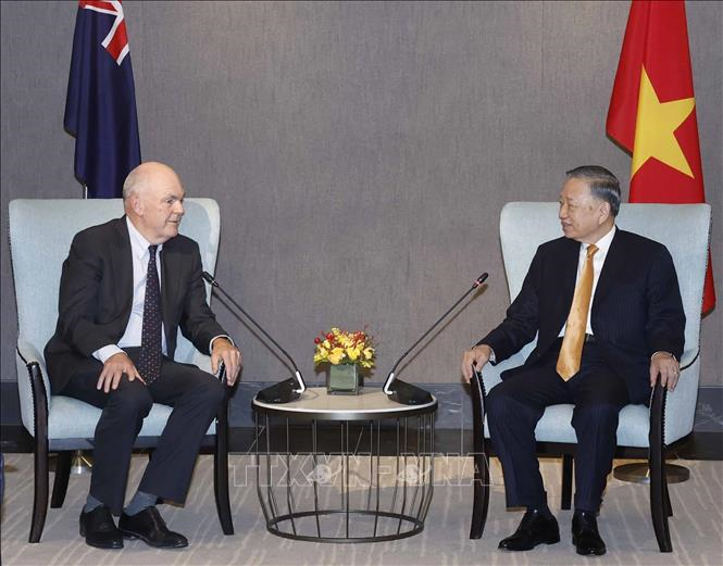 Tổng Bí thư, Chủ tịch nước Tô Lâm tiếp Quyền Chủ tịch Hội Hữu nghị New Zealand - Việt Nam