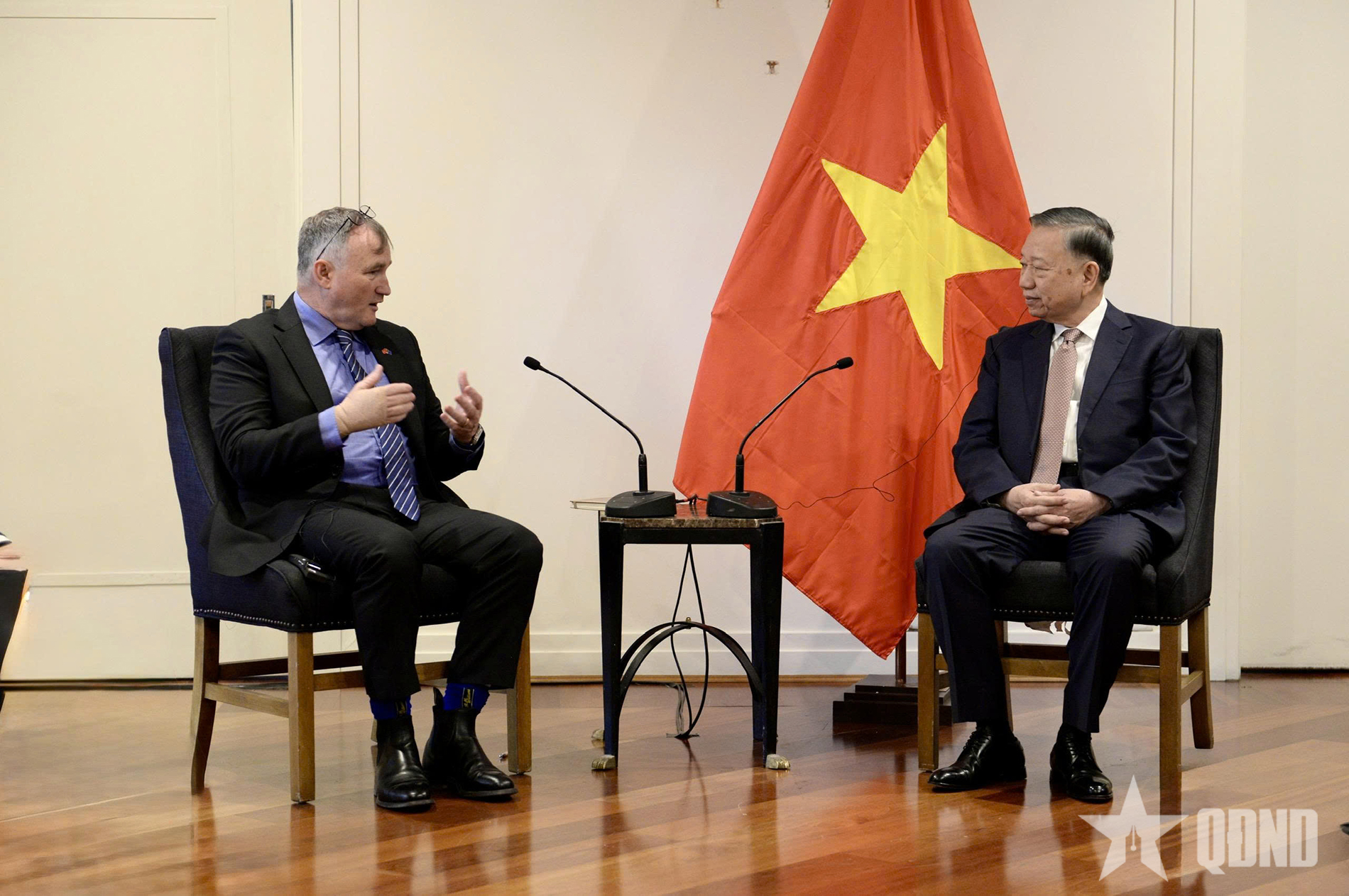 Tổng Bí thư, Chủ tịch nước Tô Lâm tiếp lãnh đạo một số doanh nghiệp tại Australia