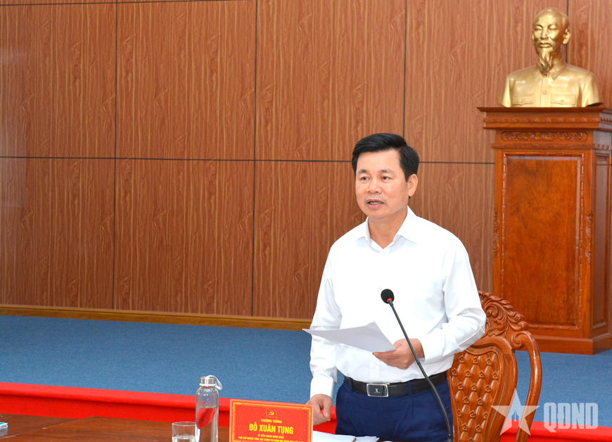 Đoàn kiểm tra, giám sát số 228 của Bộ Chính trị, Ban Bí thư làm việc tại xã Mỹ Lộc và phường Tân An (Tây Ninh)