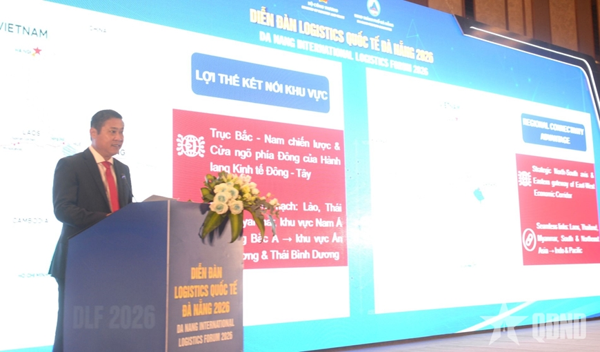 Diễn đàn logistics quốc tế Đà Nẵng 2026: Kết nối dòng hàng trên các hành lang kinh tế khu vực