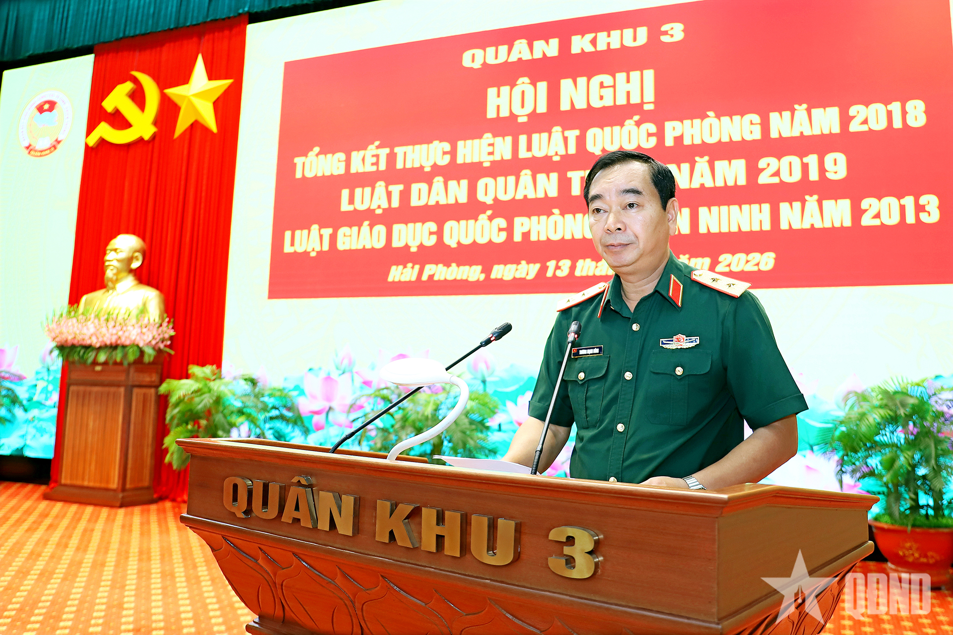 Quân khu 3: Tổng kết Luật Quốc phòng, Luật Dân quân tự vệ, Luật Giáo dục quốc phòng và an ninh 