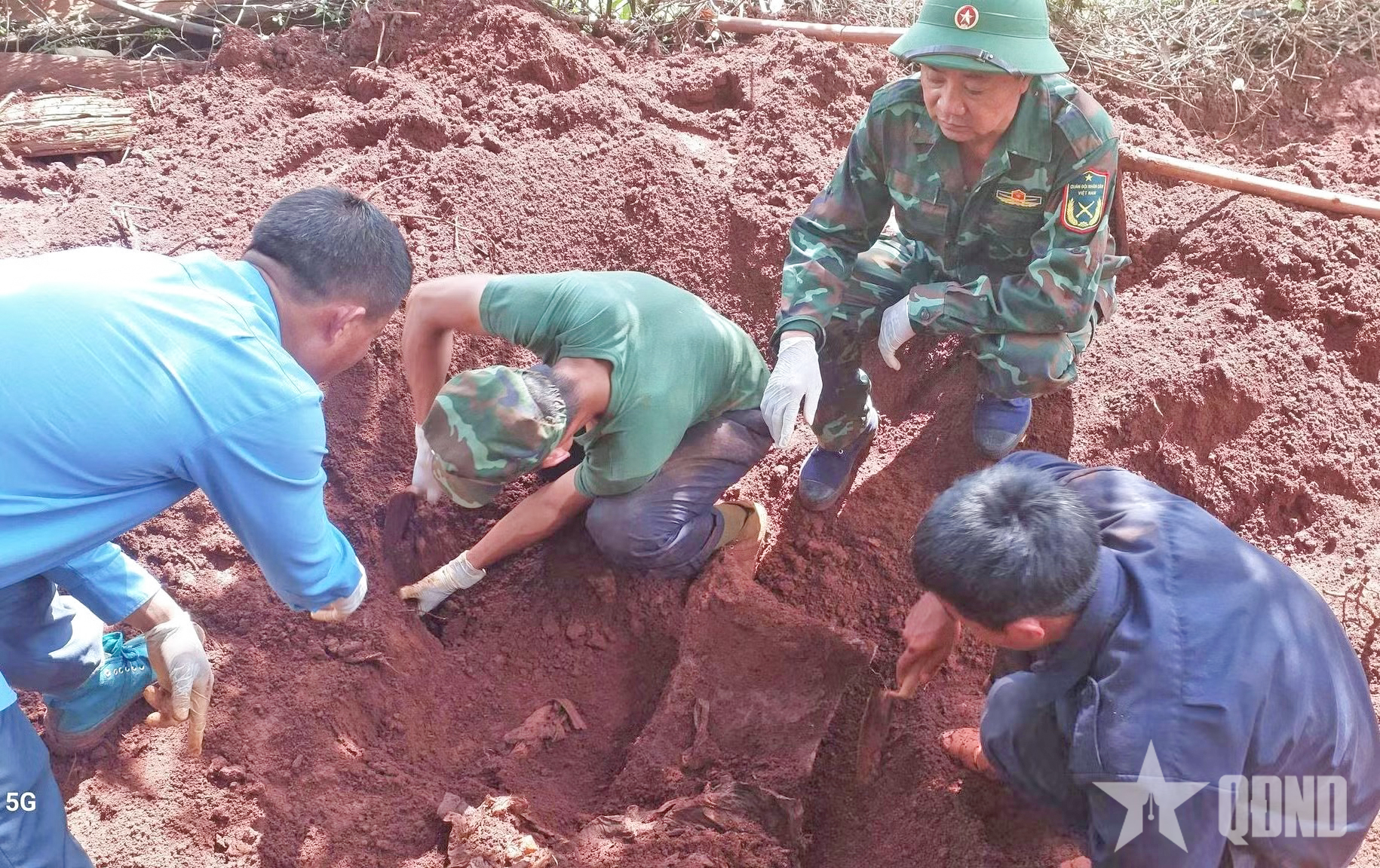 Gia Lai: Quy tập thêm 2 hài cốt liệt sĩ tại làng Sơr, xã Ia Boòng