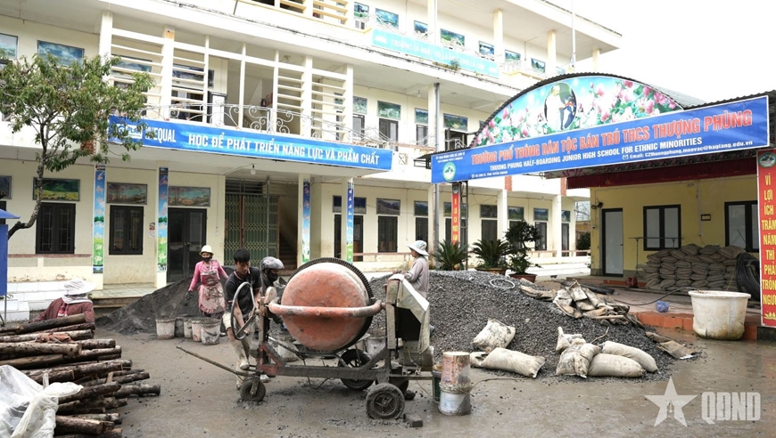 Xã biên giới Sơn Vĩ, Tuyên Quang: Sắp xếp trường học gọn bộ máy, sát thực tiễn