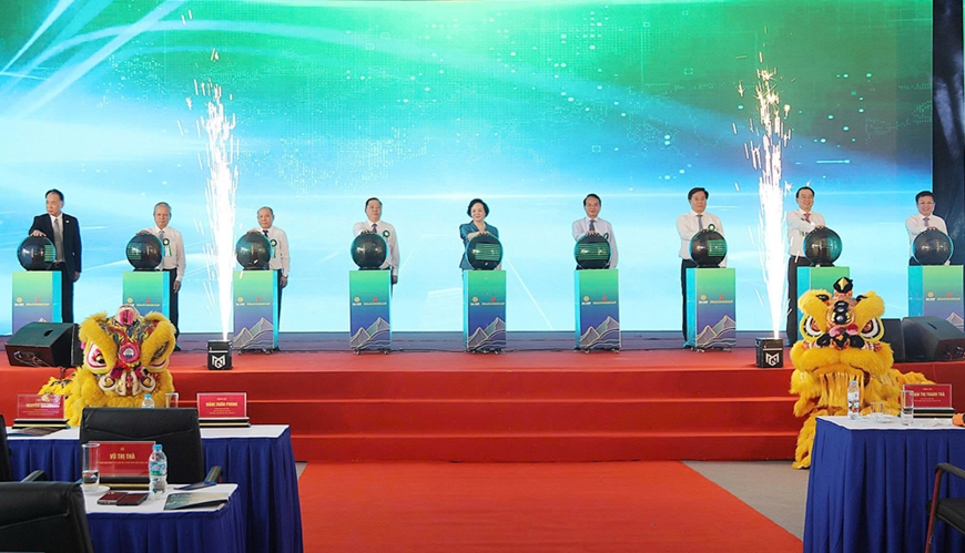 Ph&uacute; Thọ khởi c&ocirc;ng 5 dự &aacute;n trọng điểm tại x&atilde; Thịnh Minh