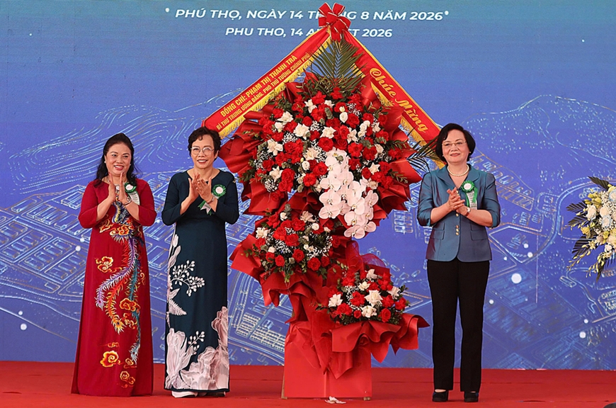 Ph&uacute; Thọ khởi c&ocirc;ng 5 dự &aacute;n trọng điểm tại x&atilde; Thịnh Minh