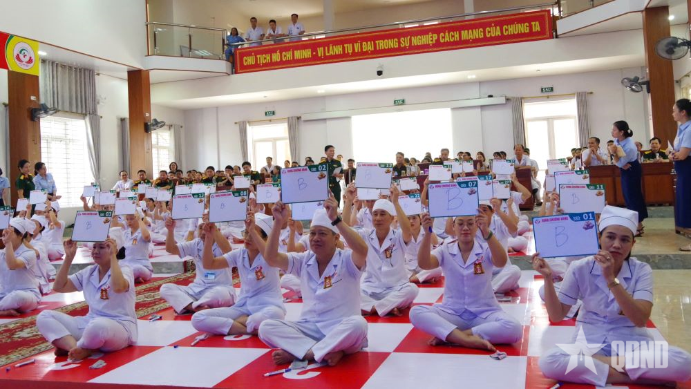 Bệnh viện Quân y 4: Sôi nổi Hội thi điều dưỡng viên, kỹ thuật viên giỏi năm 2026