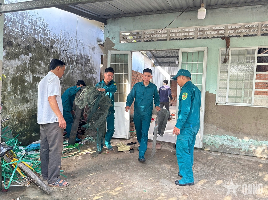 Ban CHQS xã Hưng Mỹ (Cà Mau): Học và thực hành theo gương Bác từ những việc làm cụ thể, thiết thực với nhu cầu của nhân dân