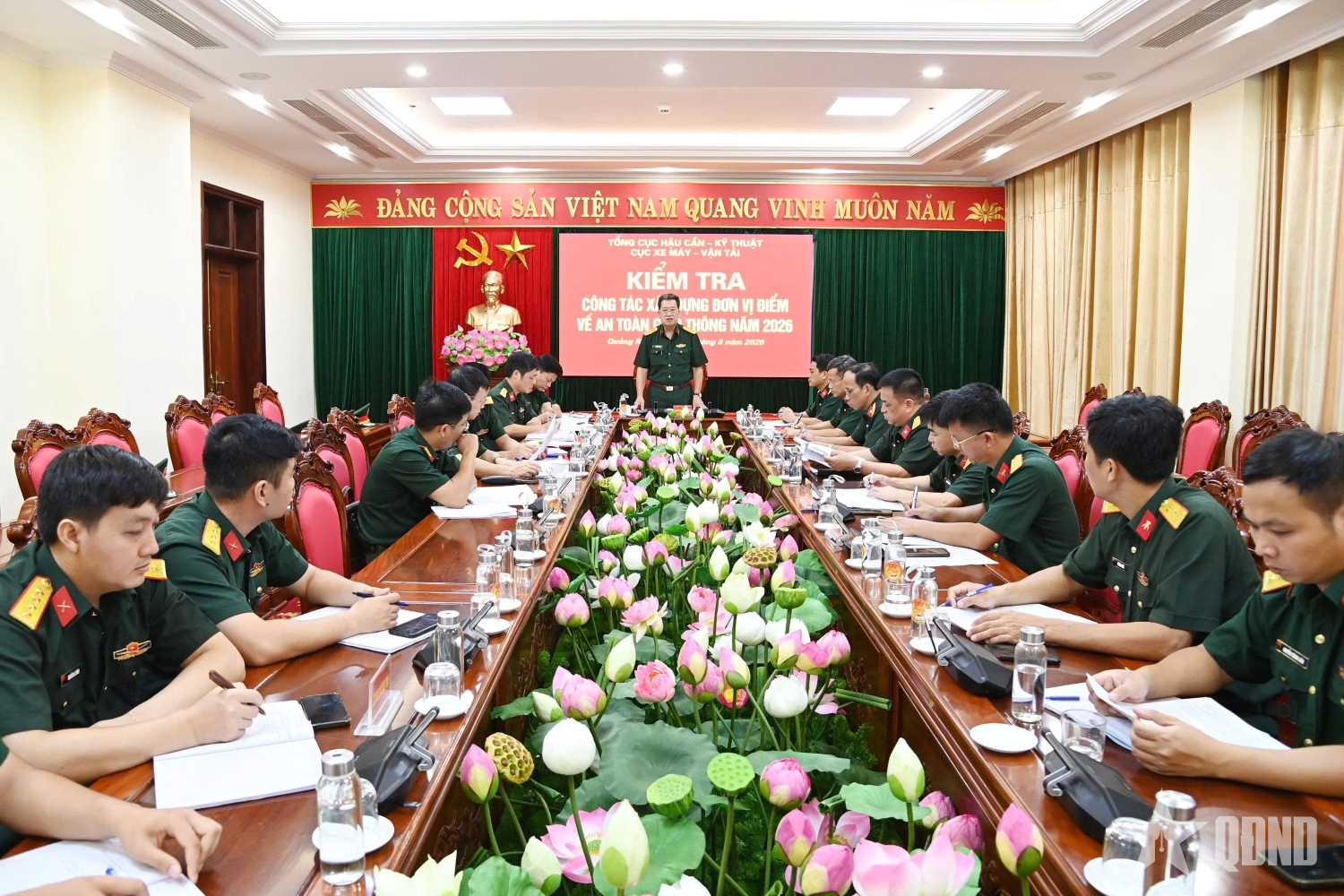 Bộ CHQS tỉnh Quảng Ninh: Thực hiện tốt công tác xây dựng đơn vị điểm về an toàn giao thông