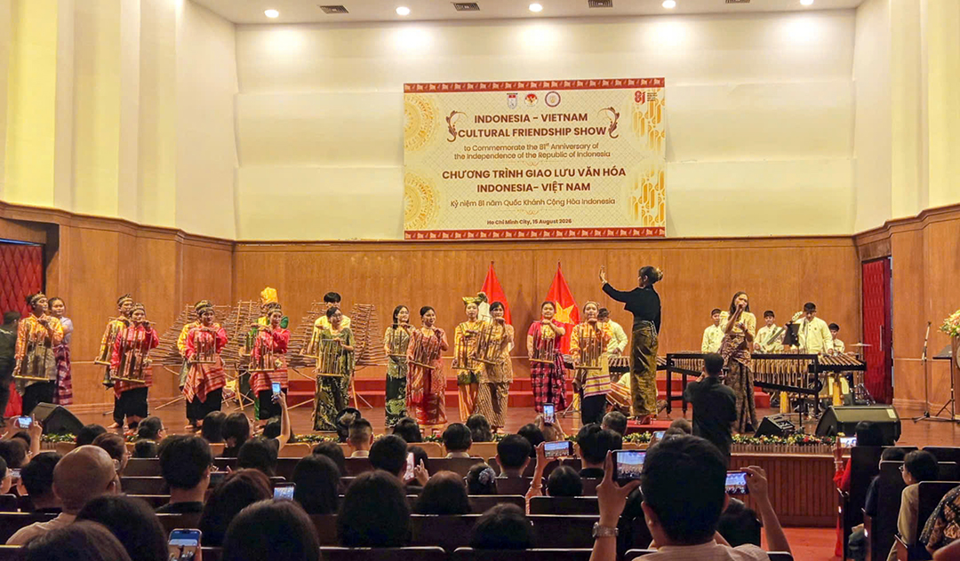 Giao lưu văn hóa hữu nghị Việt Nam - Indonesia

