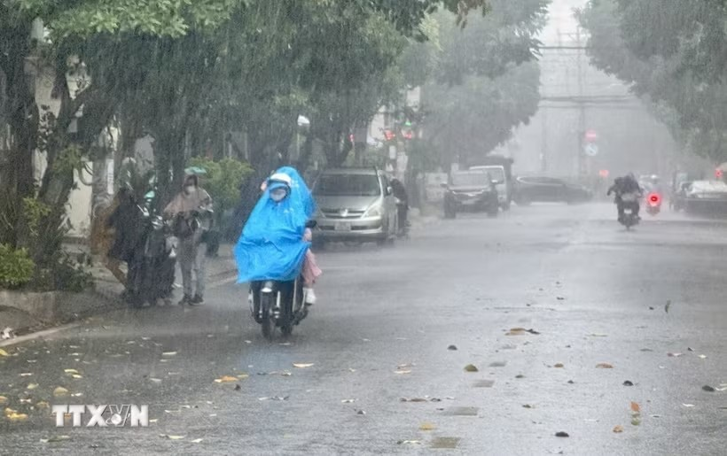 Bắc Bộ, Bắc Trung Bộ mưa rất to từ đêm 17-8