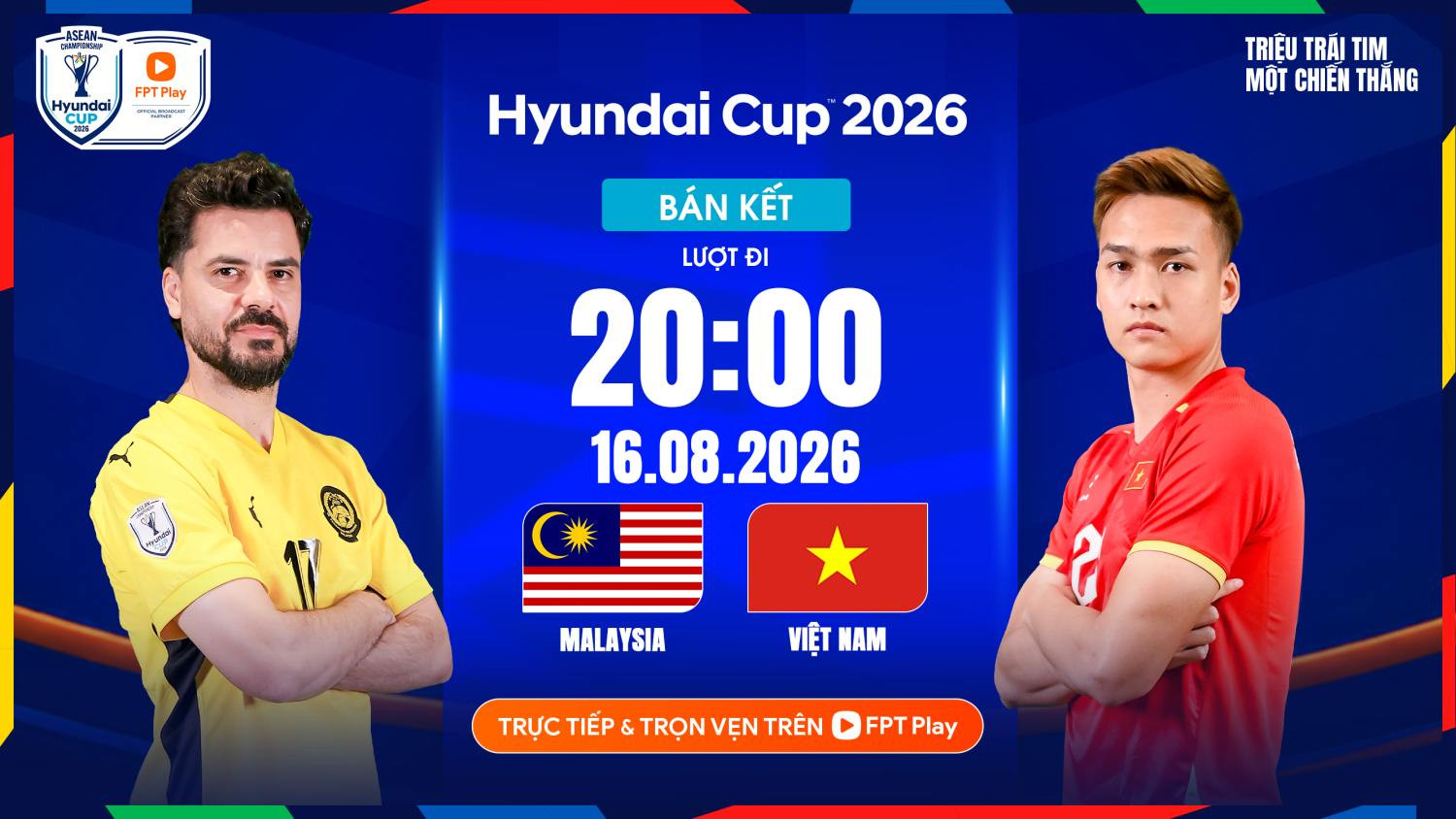 Tin thể thao (16-8): Đội tuyển Việt Nam đấu bán kết ASEAN Cup với Malaysia