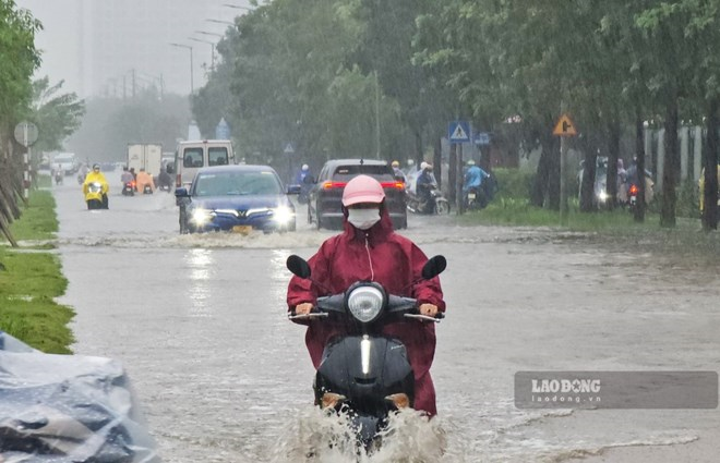 Cảnh báo mưa lớn ở Bắc Bộ và từ Thanh Hóa đến Bắc Quảng Trị