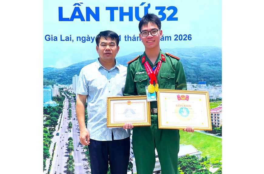 Ghi dấu ấn trên “đấu trường” Olympic Toán học