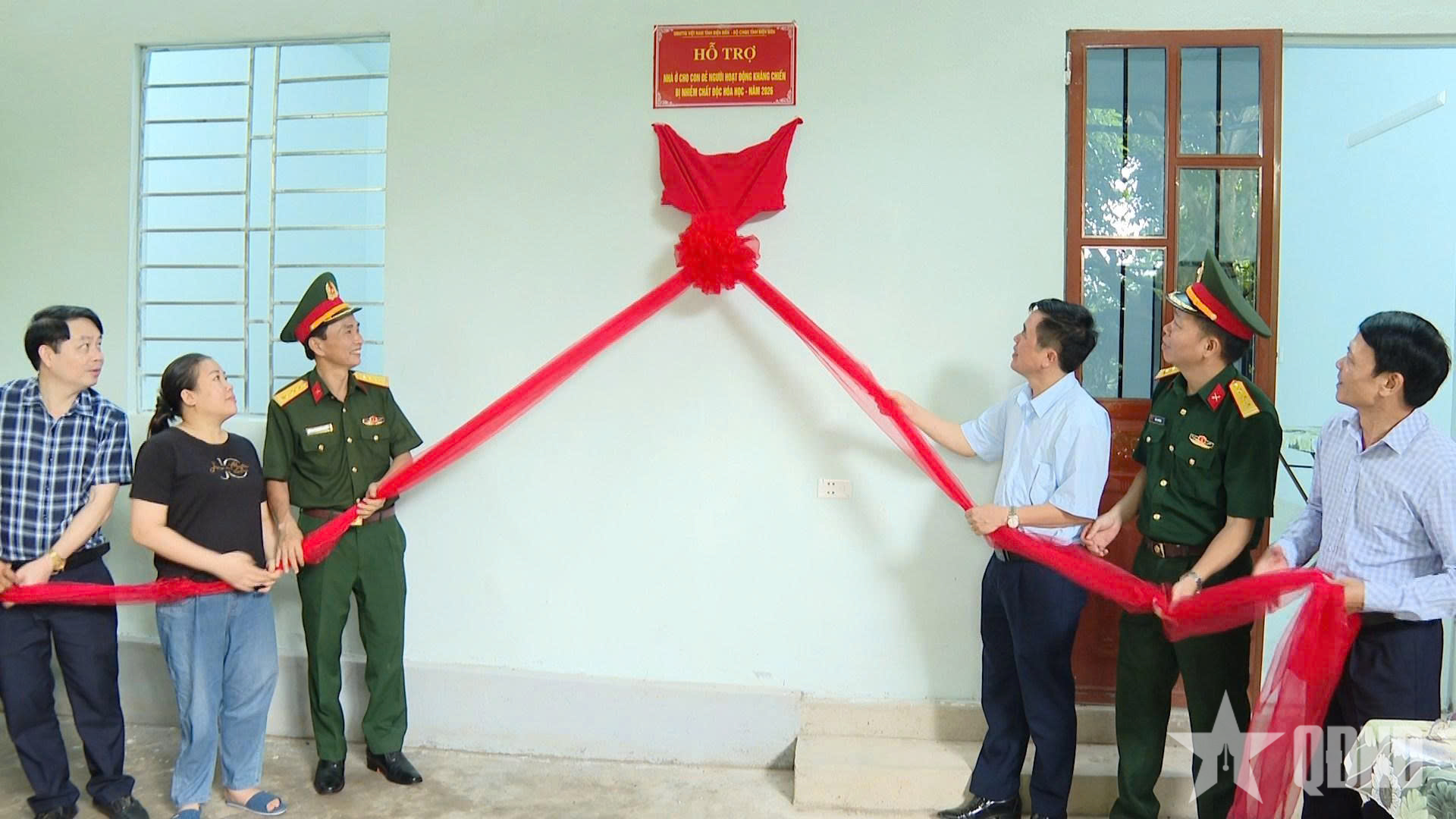 Điện Biên: Khánh thành, bàn giao nhà ở cho con đẻ người hoạt động kháng chiến bị nhiễm chất độc hóa học