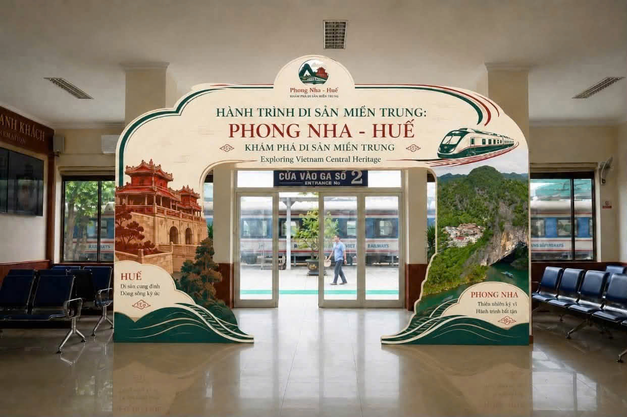 Tổ chức đoàn tàu kết nối Huế và Quảng Trị với hành trình kỳ quan - di sản thế giới