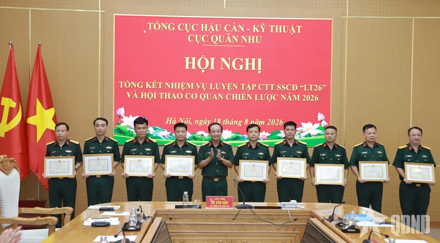 Cục Quân nhu: Rèn luyện sát thực tế, nâng cao khả năng SSCĐ
