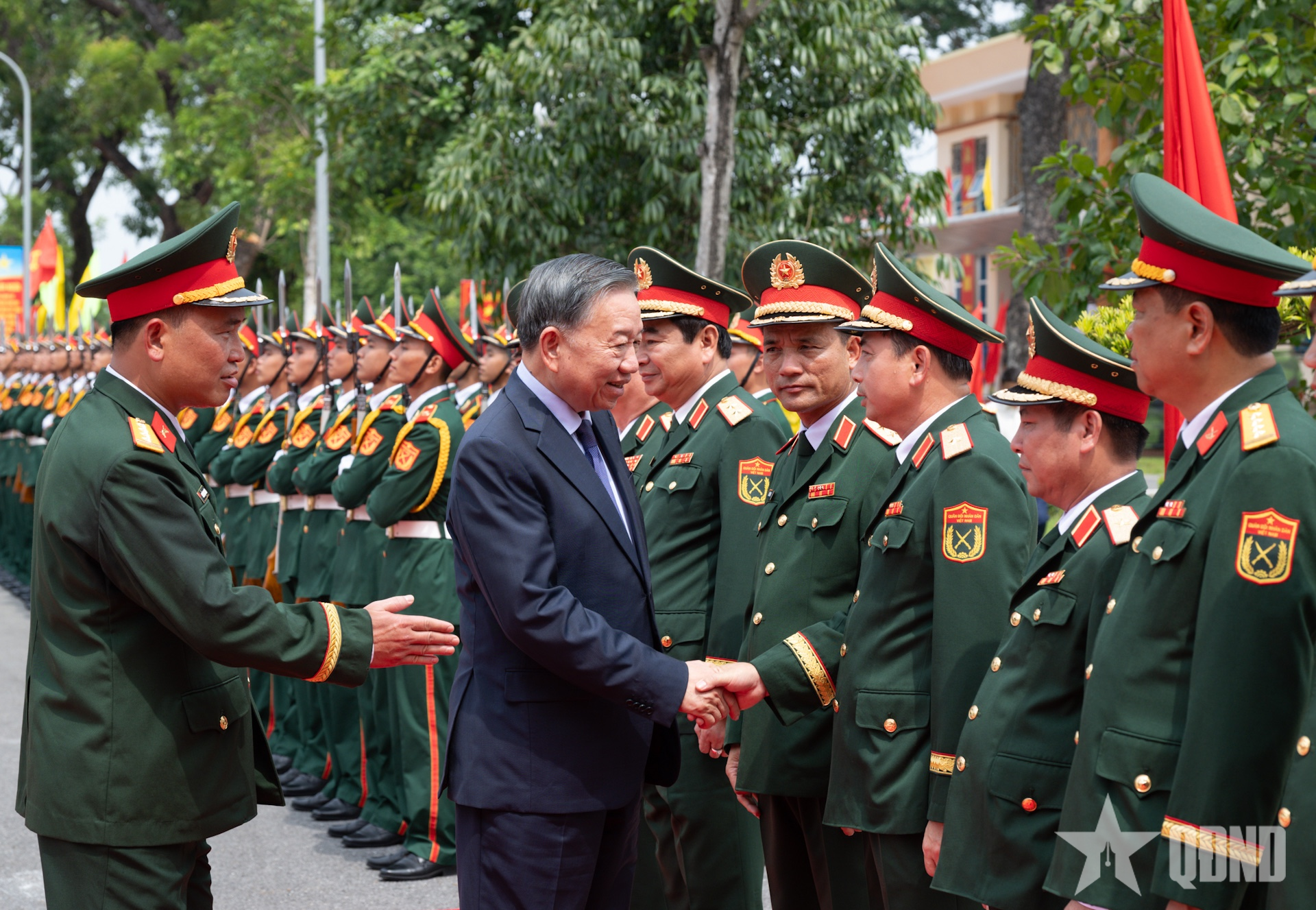 Tổng Bí thư, Chủ tịch nước Tô Lâm thăm và làm việc với Sư đoàn 308, Quân đoàn 12