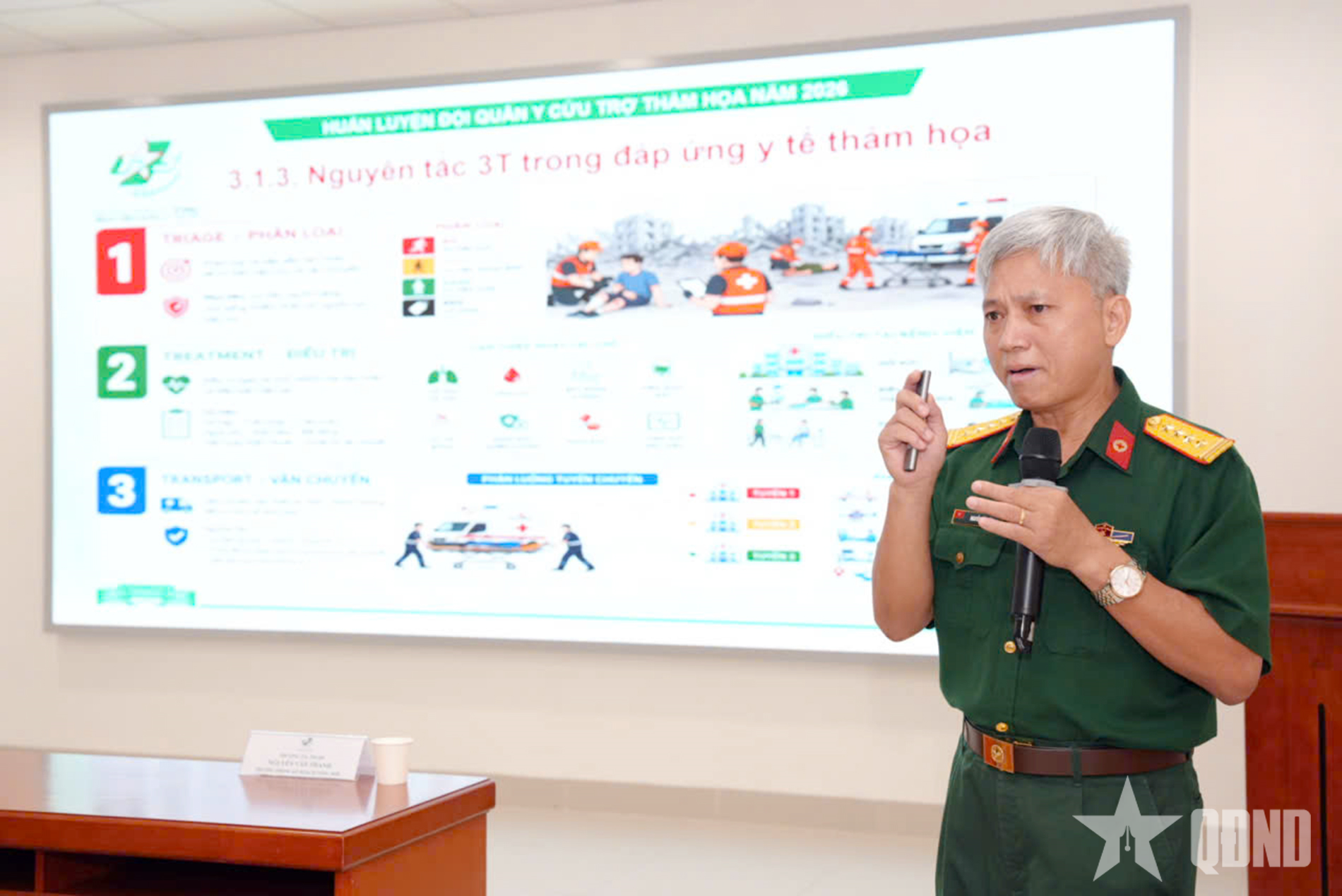 Nâng cao năng lực y tế trong các tình huống thảm họa, sự cố khẩn cấp
