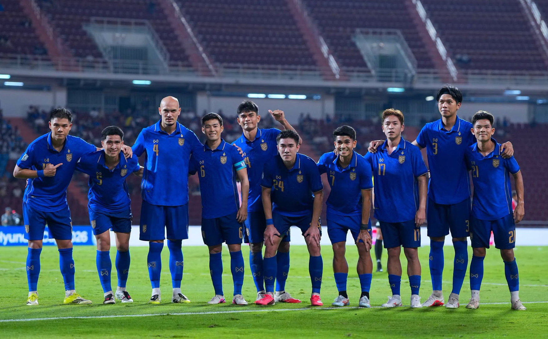 Thua Singapore trên sân nhà, Thái Lan vẫn vào chung kết ASEAN Cup 2026