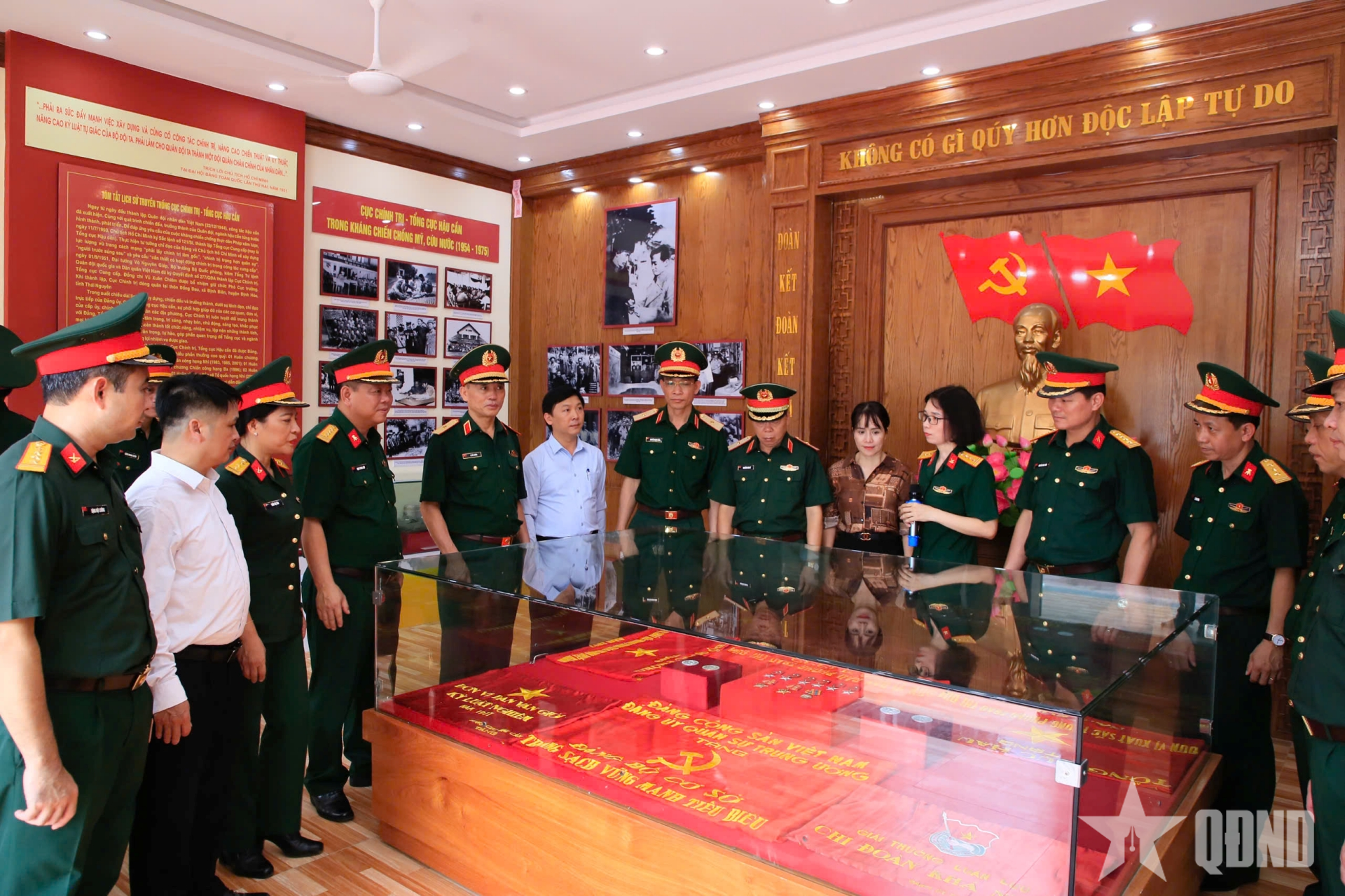 Cục Chính trị, Tổng cục Hậu cần - Kỹ thuật hành quân về nguồn