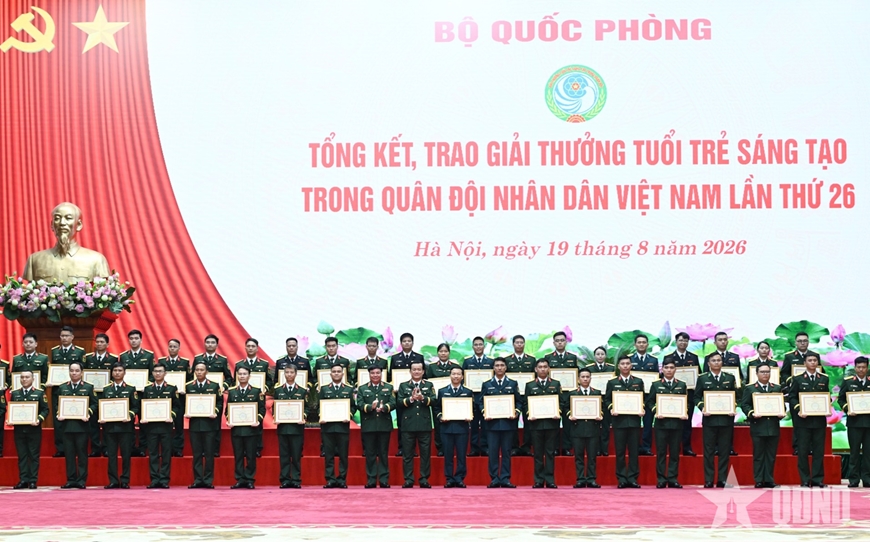 473 công trình nhận Giải thưởng Tuổi trẻ sáng tạo trong Quân đội lần thứ 26