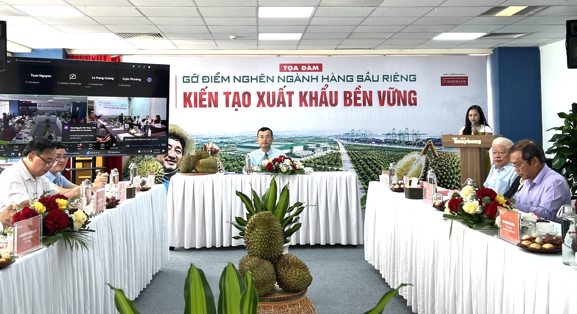Kiến tạo xuất khẩu bền vững ngành hàng sầu riêng 