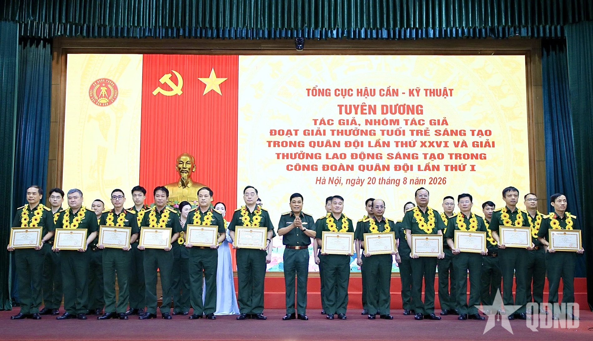 Tổng cục Hậu cần - Kỹ thuật giành kết quả cao nhất trong nhiều năm gần đây khi tham gia Giải thưởng Tuổi trẻ sáng tạo trong Quân đội