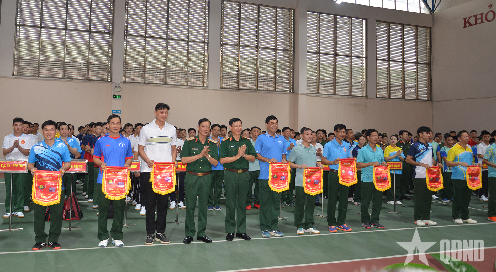 Khai mạc giải thể thao Bộ Tổng Tham mưu