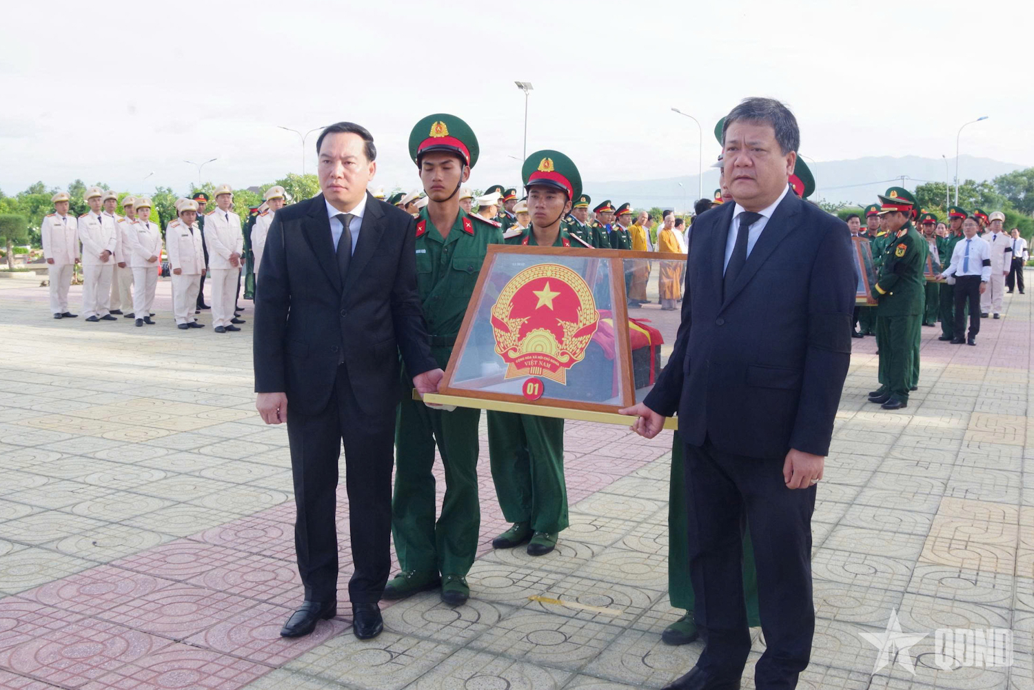 Khánh Hòa: Truy điệu, an táng 8 hài cốt liệt sĩ