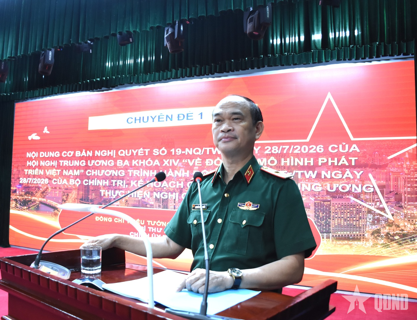 Thường vụ Đảng ủy Binh chủng Đặc công tổ chức Hội nghị quán triệt, triển khai thực hiện Nghị quyết Hội nghị lần thứ ba Ban Chấp hành Trung ương Đảng khóa XIV