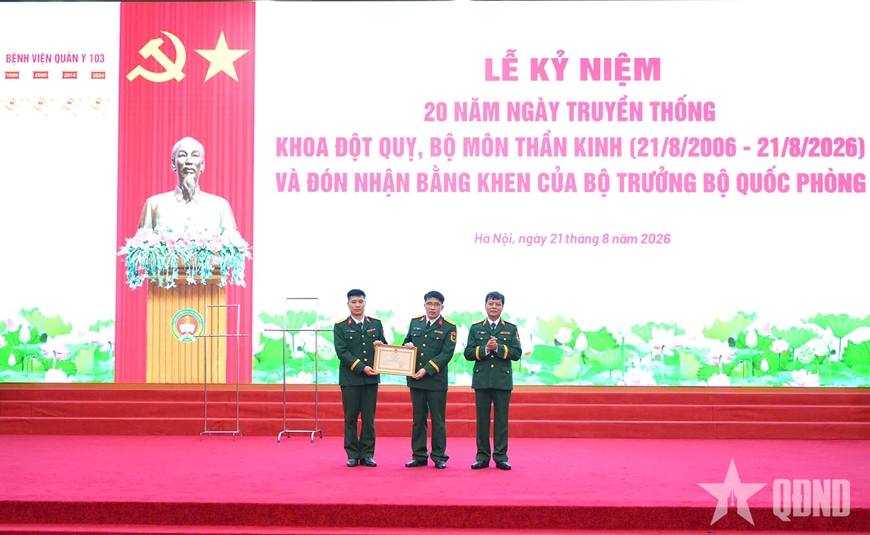 Khoa Đột quỵ, Bệnh viện Quân y 103: Khẳng định chất lượng điều trị đạt chuẩn quốc tế