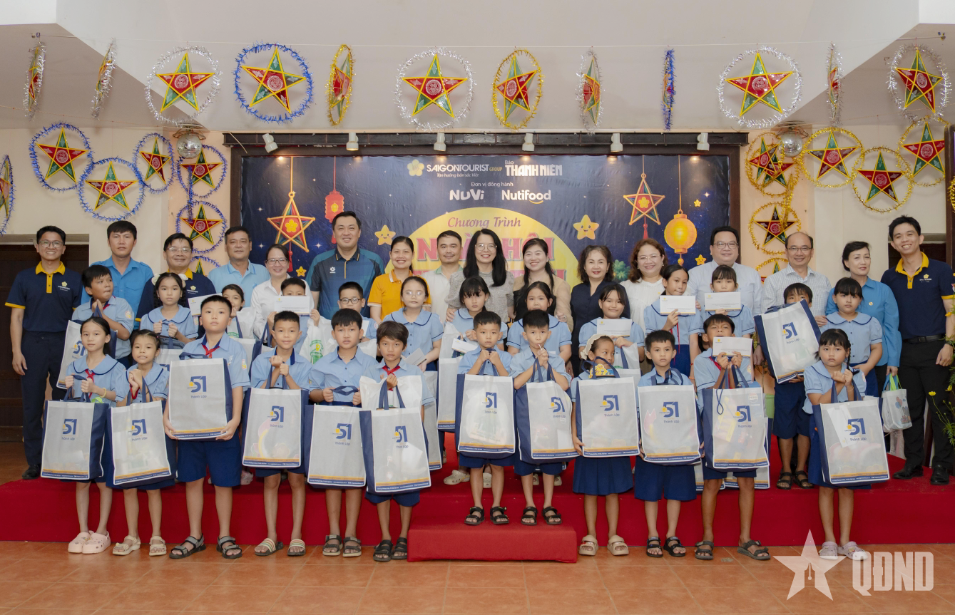 TP Hồ Chí Minh: Khởi động chuỗi hoạt động chăm lo Tết Trung thu cho thiếu nhi hoàn cảnh khó khăn