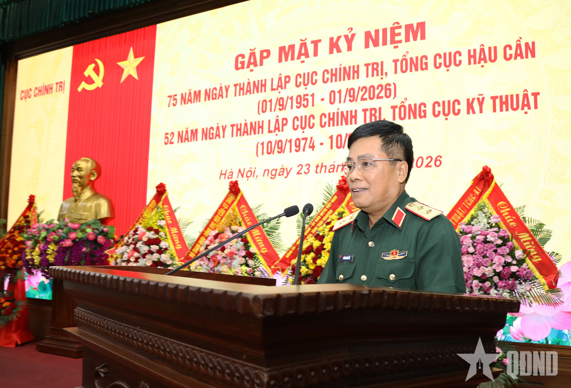 Cục Chính trị Tổng cục Hậu cần-Kỹ thuật gặp mặt truyền thống
