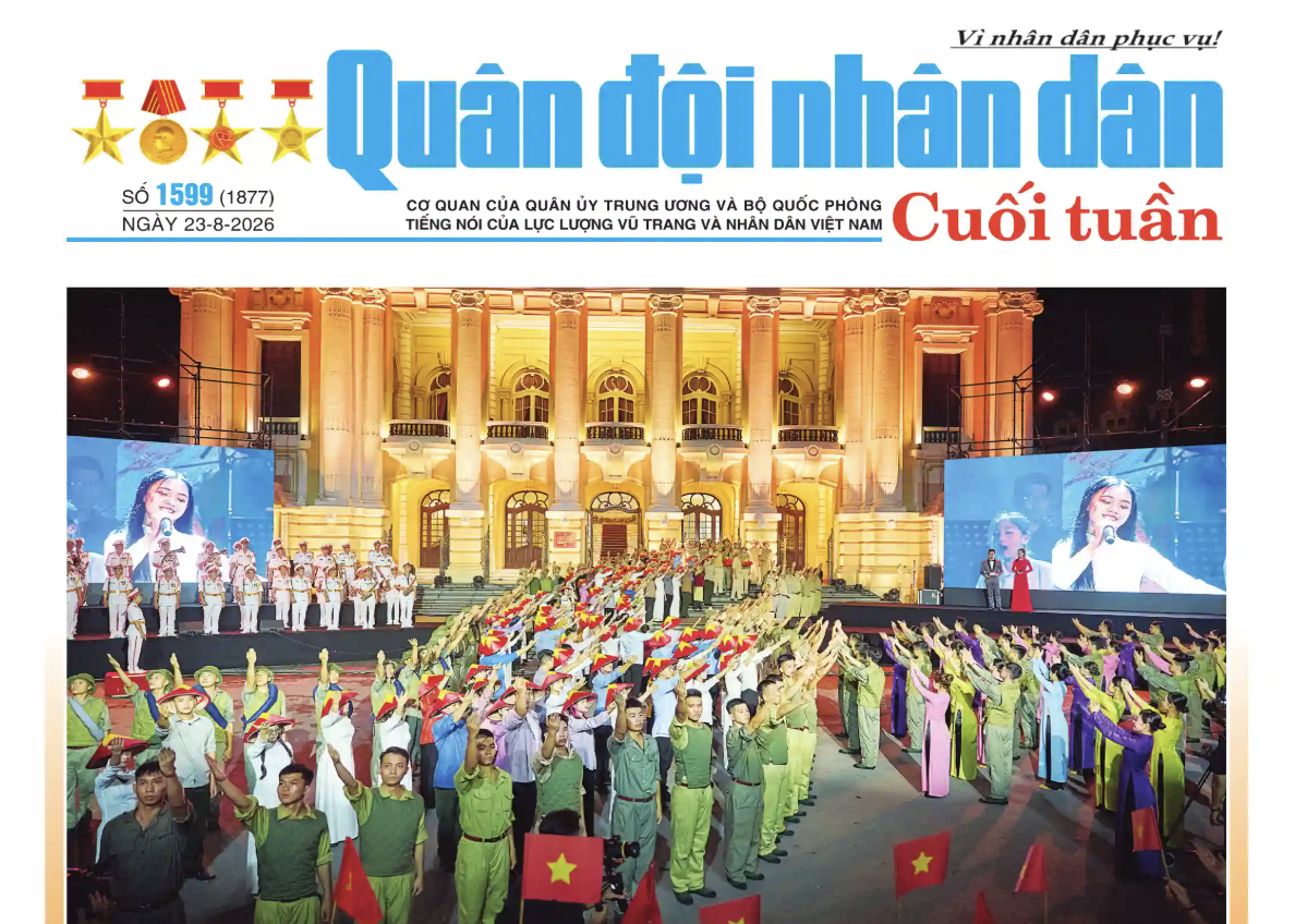 Giới thiệu Báo Quân đội nhân dân Cuối tuần số 1600
