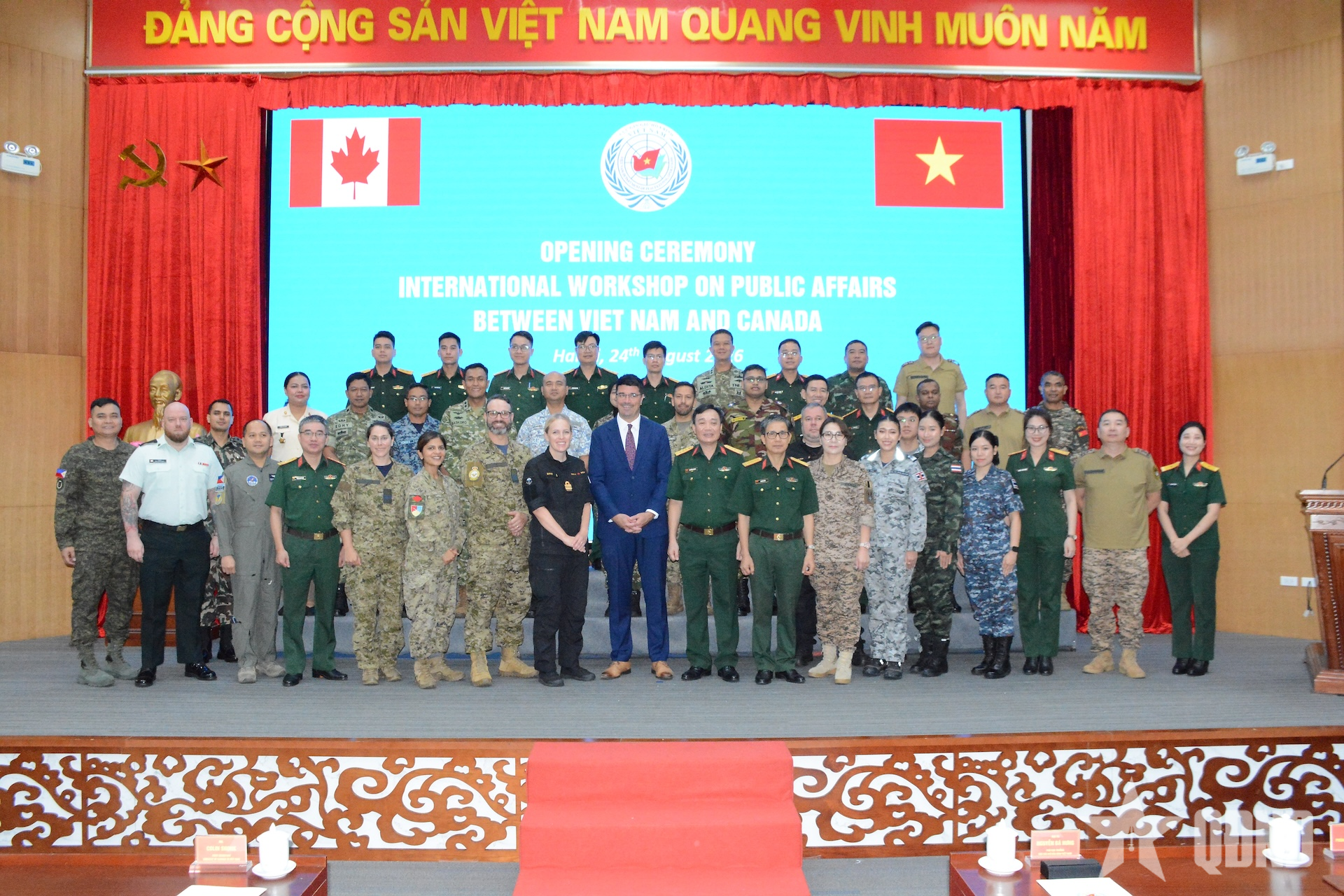 Nâng cao kỹ năng quan hệ công chúng cho sĩ quan gìn giữ hòa bình Liên hợp quốc