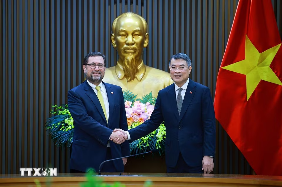 Thủ tướng Lê Minh Hưng tiếp Bộ trưởng Ngoại giao Chile