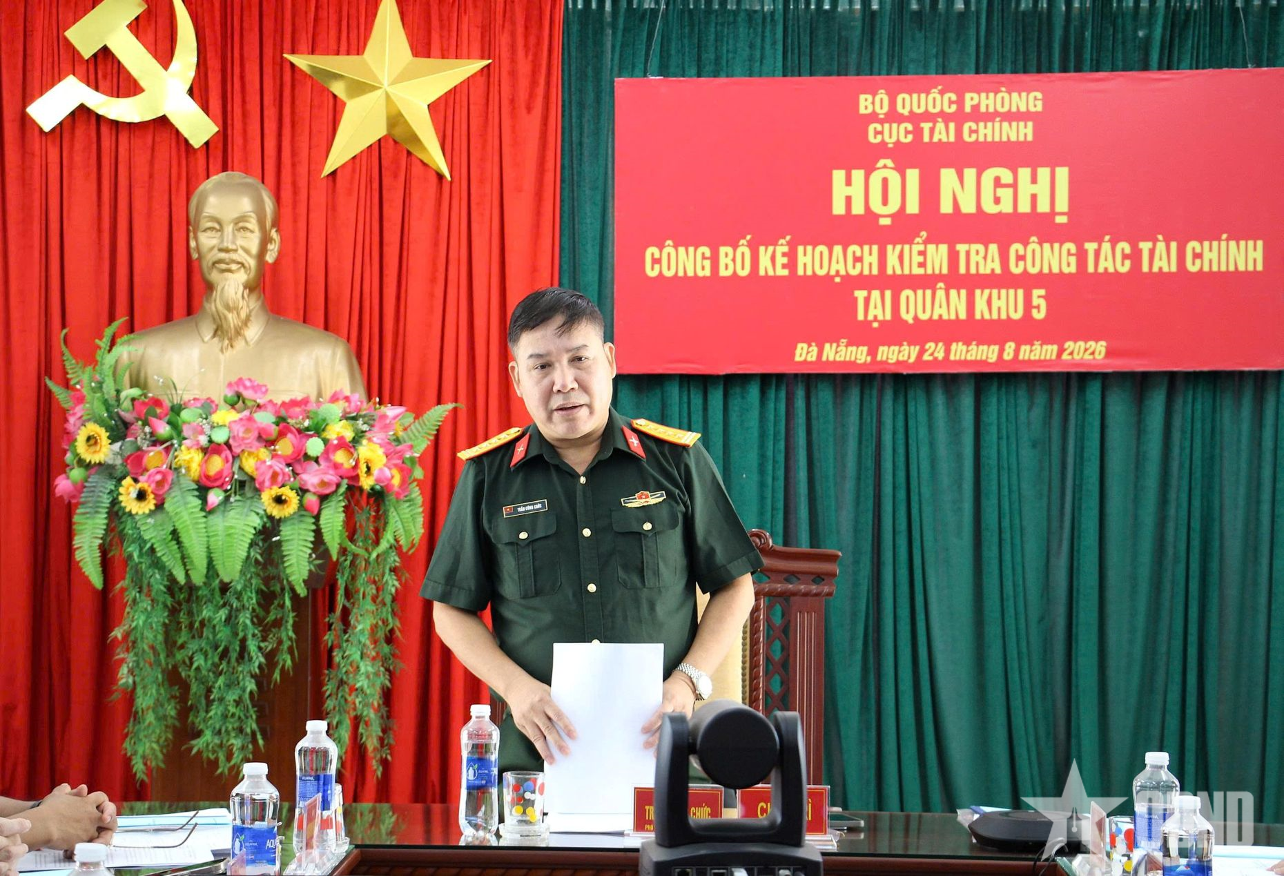 Cục Tài chính triển khai kế hoạch kiểm tra tại Quân khu 5