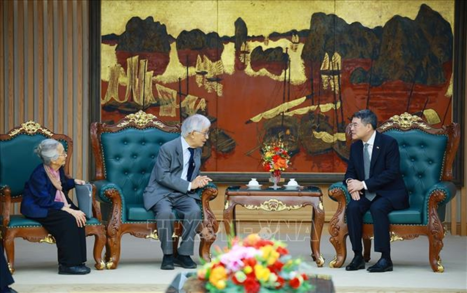 Thủ tướng Lê Minh Hưng tiếp Giáo sư Trần Thanh Vân