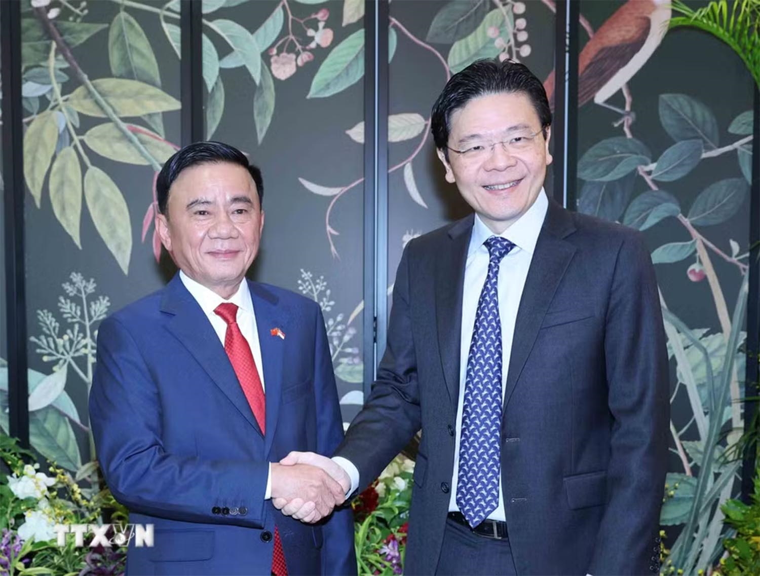 Thường trực Ban Bí thư Trần Cẩm Tú hội kiến Tổng Thư ký Đảng Hành động Nhân dân Singapore, Thủ tướng Lawrence Wong