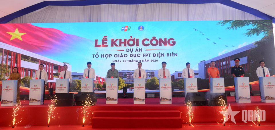 Điện Biên: Khởi công Dự án Tổ hợp giáo dục FPT 