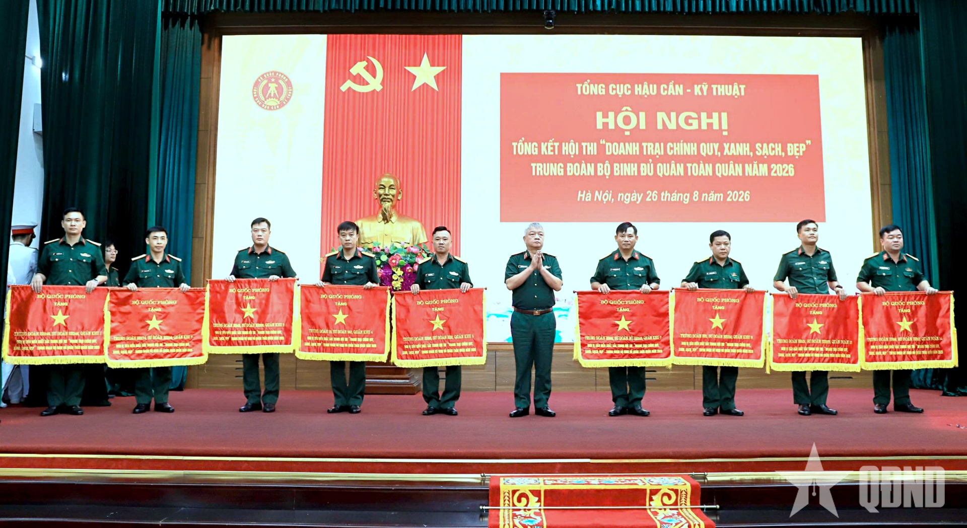 Tổng kết Hội thi doanh trại toàn quân năm 2026