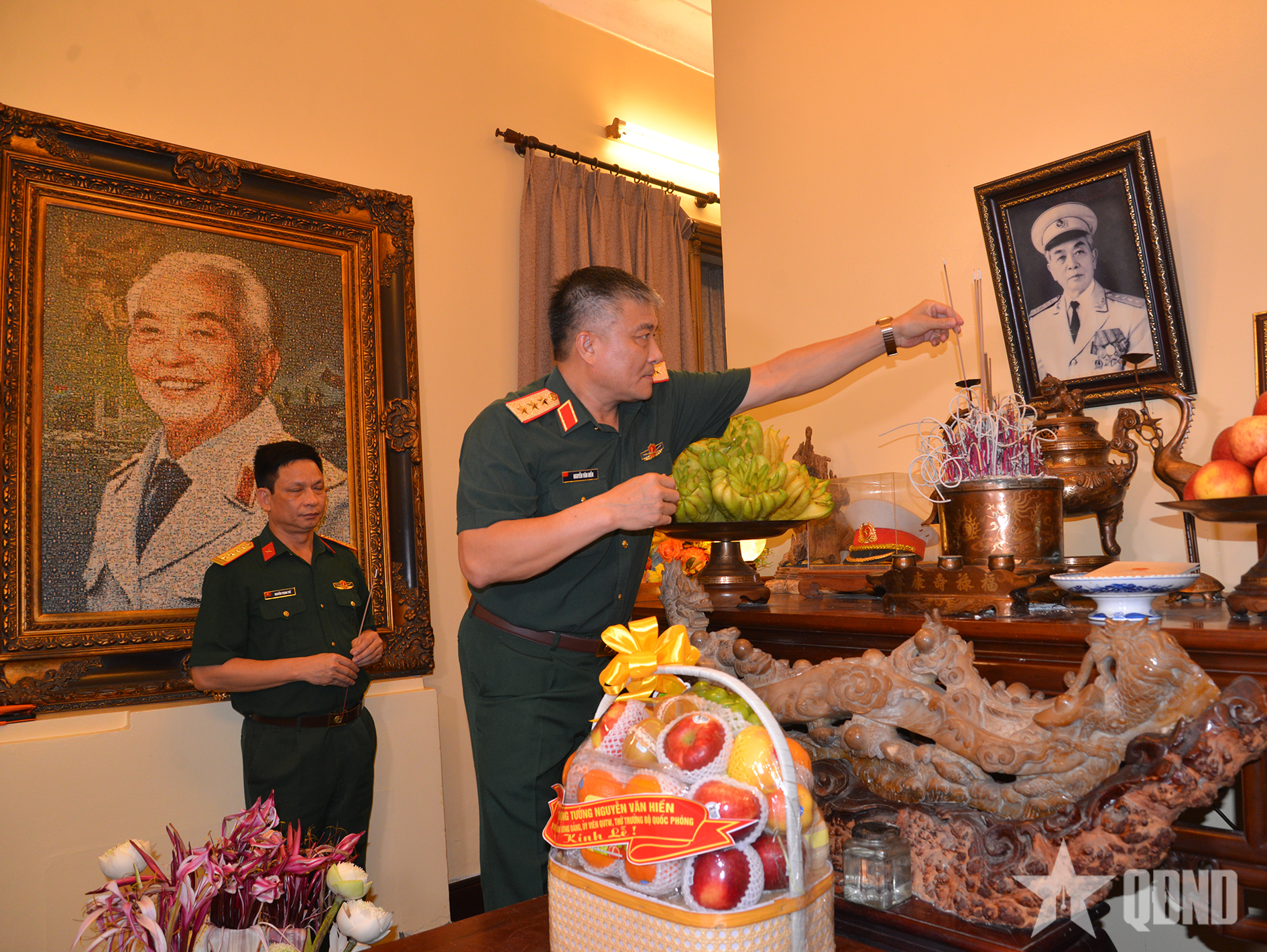 Thượng tướng Nguyễn Văn Hiền tri ân các đồng chí nguyên lãnh đạo Quân đội