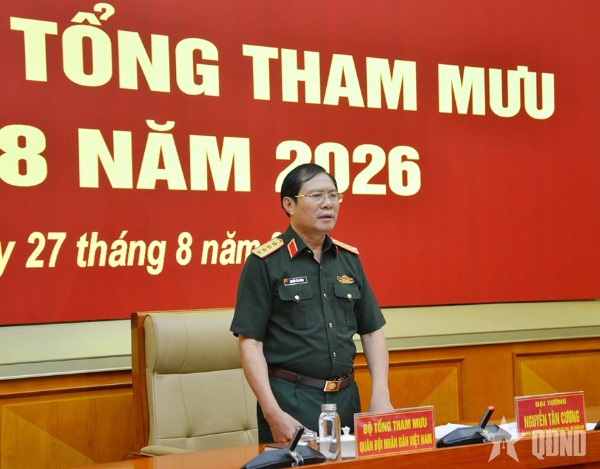 Đại tướng Nguyễn Tân Cương: Toàn quân nắm chắc tình hình, xử lý hiệu quả các tình huống