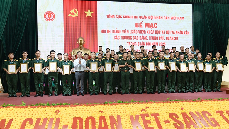 Tổng cục Chính trị bế mạc Hội thi giảng viên (giáo viên) khoa học xã hội và nhân văn các trường cao đẳng, trung cấp, quân sự